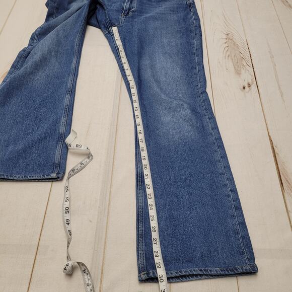 Rag & Bone Peyton high rise bootcut jeans medium wash short - Picture 3 of 12